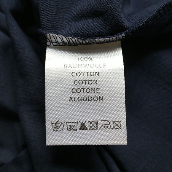 Splash Arts T Shirt Womens S/M* Blue Embroidered Switzerland Flag Cotton - Picture 5 of 6